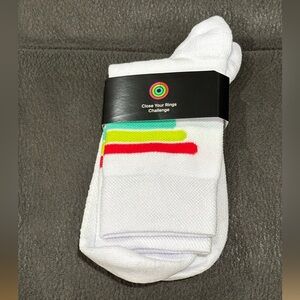 Apple employee “Close Your Rings Challenge” socks